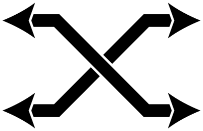 Double Arrow Icon clipart