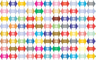 Double Arrows Pattern Prismatic 2 clipart