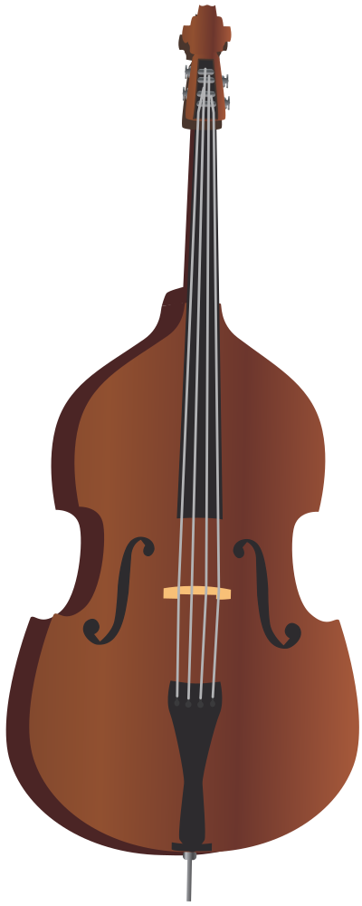 Double Bass clipart