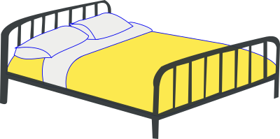 Double Bed clipart