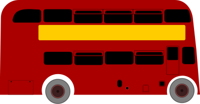 Double Deck Bus clipart