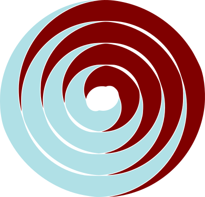 Double spiral clipart