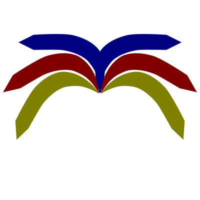 Double swirl clipart