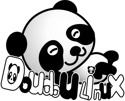 Doudoulinux panda clipart