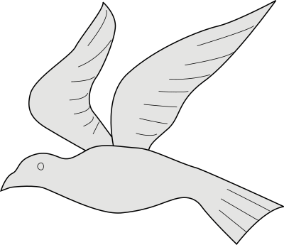 Dove 2 clipart