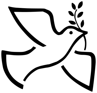 Dove with Branch clipart