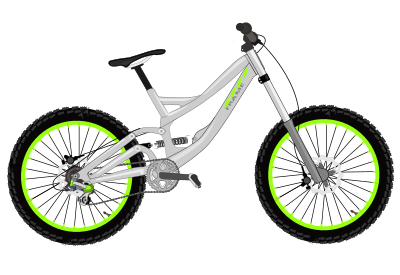 Down Hill Bike clipart