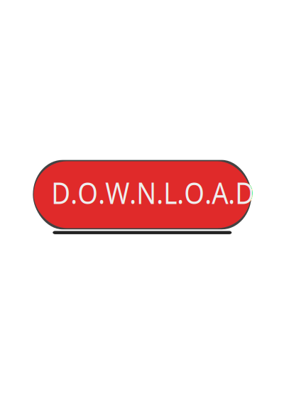 Download button red colour clipart