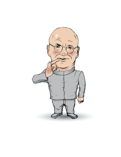 Dr Evil Schmidt clipart