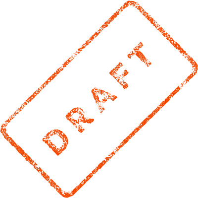 Draft Business Stamp 2 clipart
