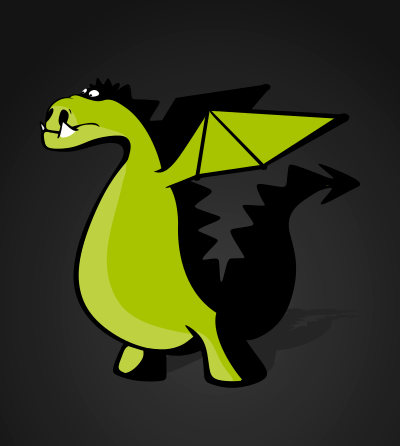 Dragon Green clipart