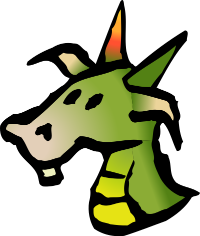 Dragon icon clipart