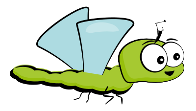 Dragonfly Cartoon clipart