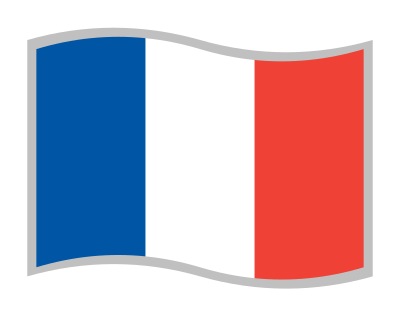 Drapeau français clipart