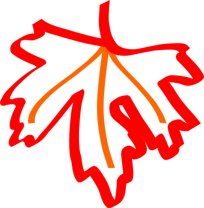 Draw me a leaf clipart