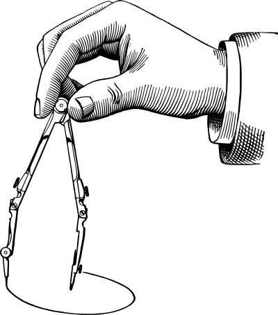 Drawing a Circle clipart
