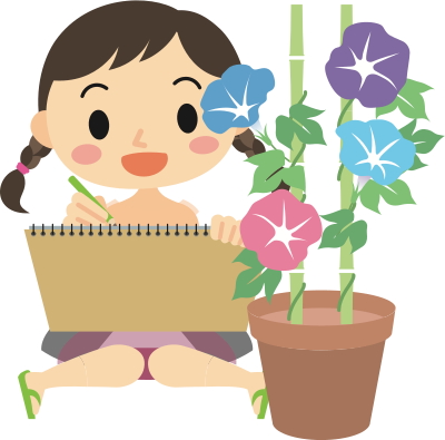 Drawing Flowers clipart