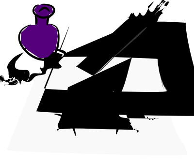 Drawing old style clipart