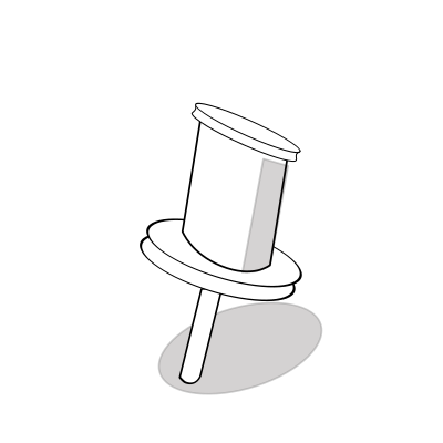 Drawing pin clipart