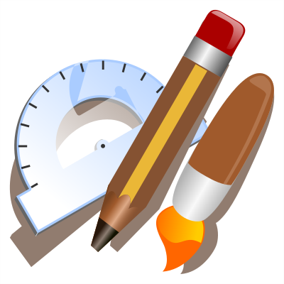 Drawing Tools Icon clipart