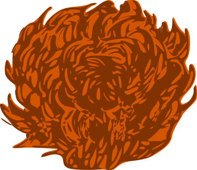 Drawn Tumbleweed clipart
