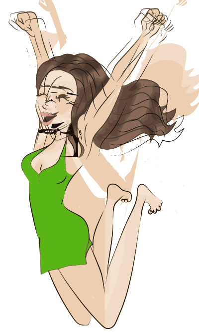 Dress Woman Winner clipart
