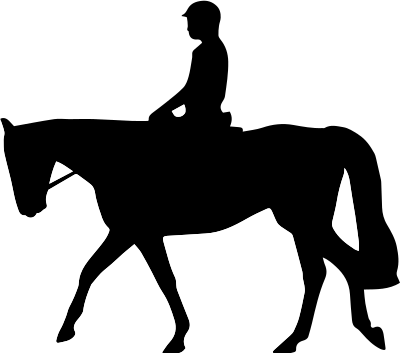 Dressage Silhouette clipart