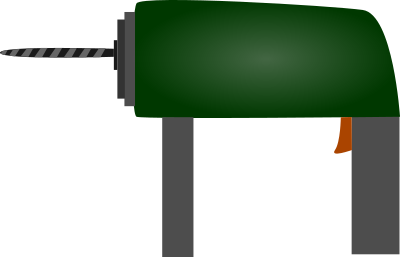 Drilling machine clipart