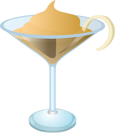 Drink Creamy Martini clipart