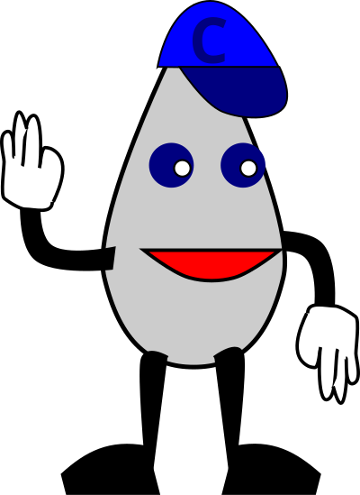 Drip Man (fixed cap) clipart