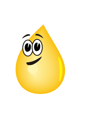 Droplet oil 0100 clipart