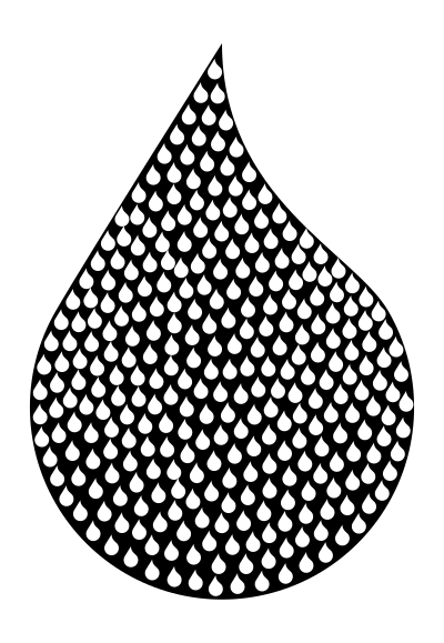 Drops Fractal clipart