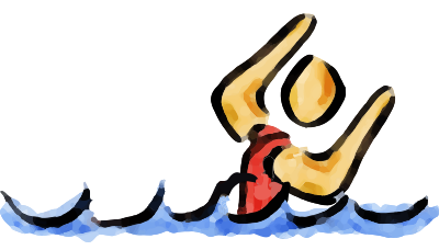Drowning Person clipart