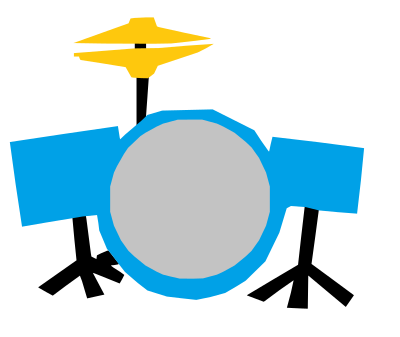 Drum Set refixed clipart