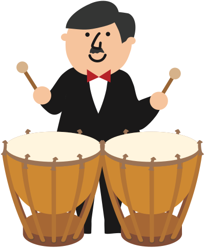 Drummer clipart