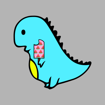 Ds 25-26 dino ice clipart