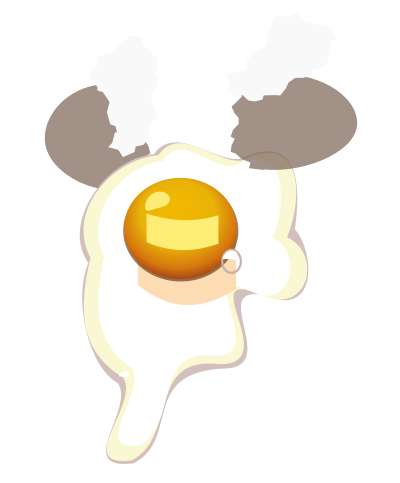Egg -uncooked clipart
