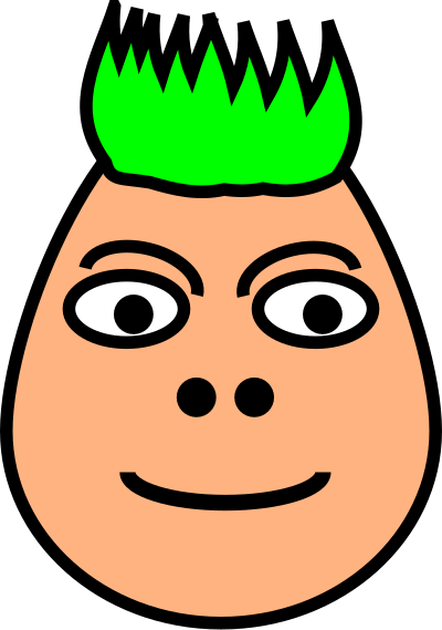 EggHead-001 clipart