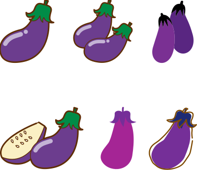 Eggplant (#2) clipart
