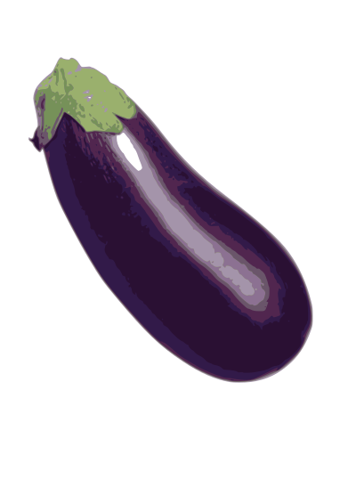 Eggplant clipart