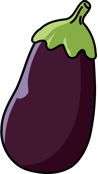 Eggplant (#5) clipart