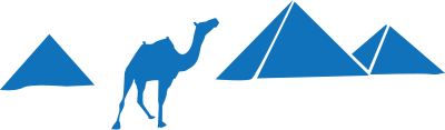 Egypt - Pyramids of Giza clipart