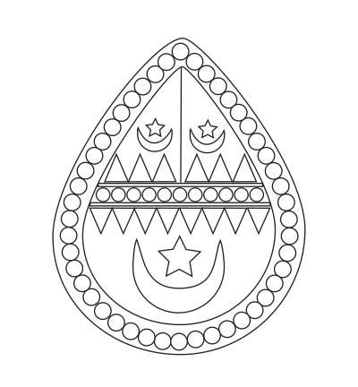 Egyptian folklore motive clipart