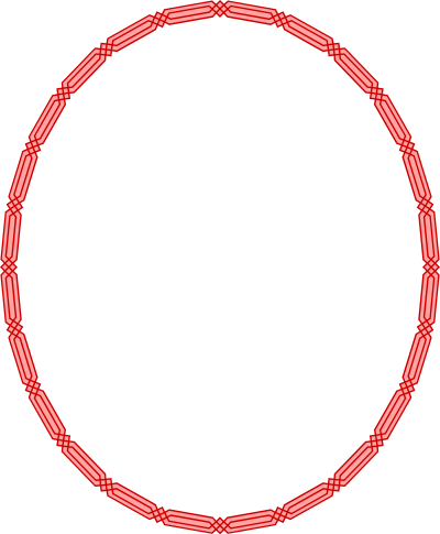 Egyptian frame 3 clipart