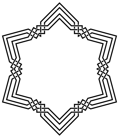 Egyptian Frame Expanded 12 clipart