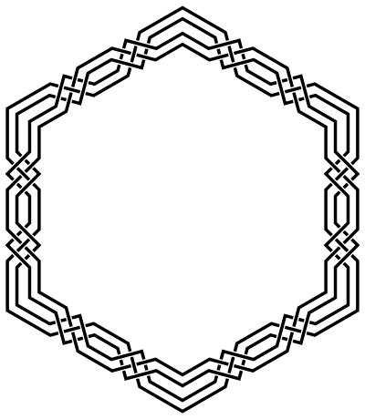 Egyptian Frame Expanded 4 clipart