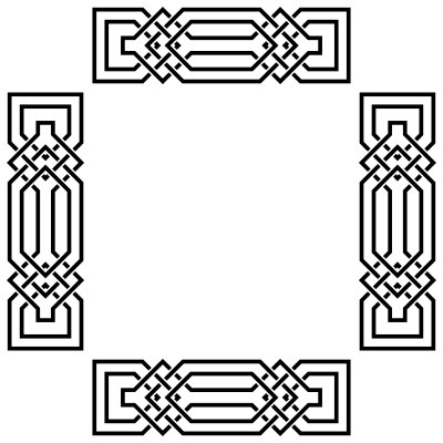 Egyptian Frame Expanded 6 clipart