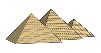 Egyptian Pyramids clipart