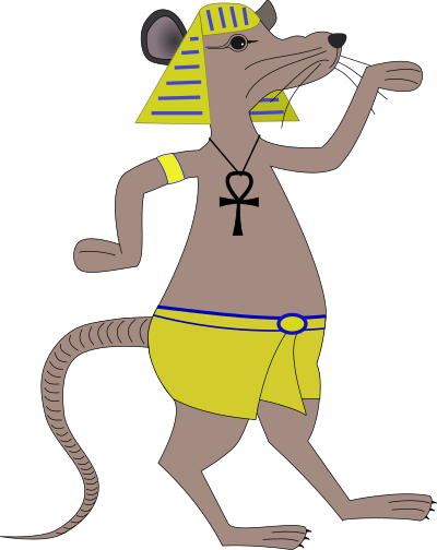 Egyptian rodent clipart
