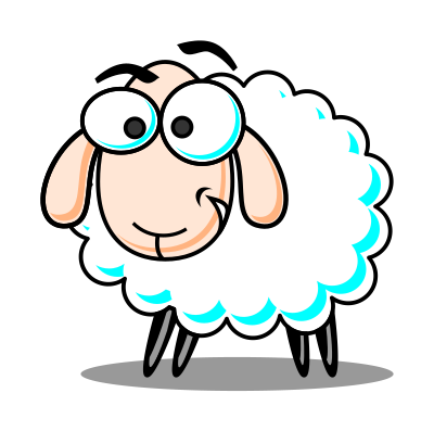Eid Sheep Color clipart